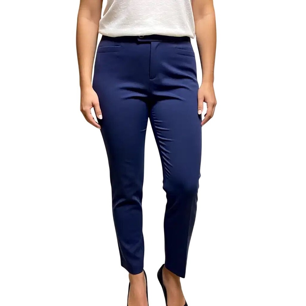 Ann Taylor$98 The Straight Mid Rise Straight Leg Full Length Pants Size 2 NWT